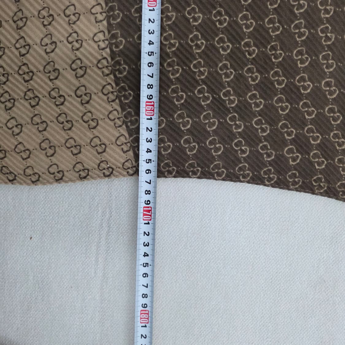 [실측확인] 고급 모노그램 머플러 스카프 1230J 상품이미지6