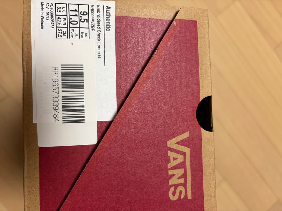 [275] 25fw 반스 어센틱 올리브 그린 새상품 급처해용💙 상품이미지3