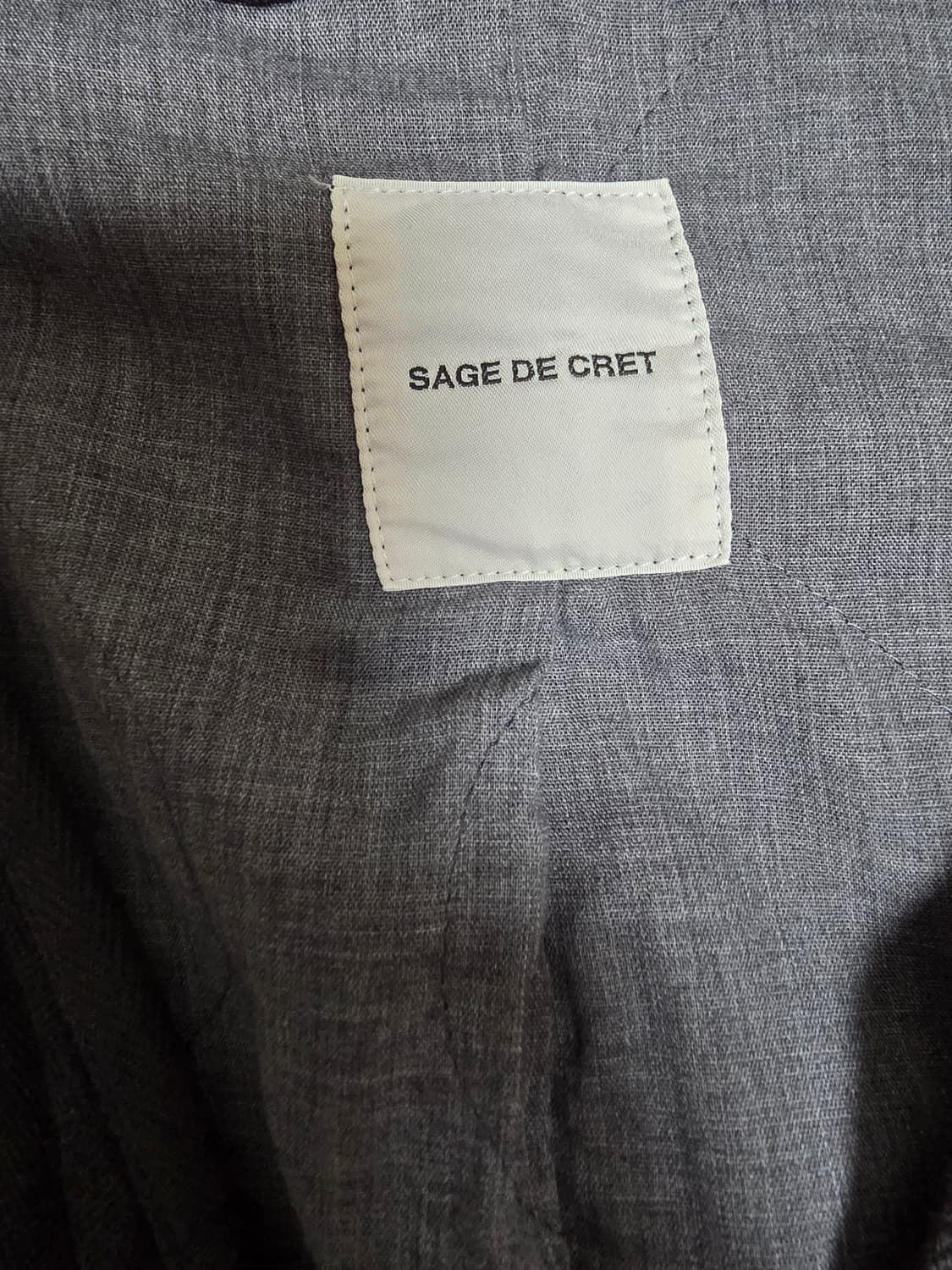 [3] sage de cret 사쥬드크레 패치워크 집업 상품이미지5