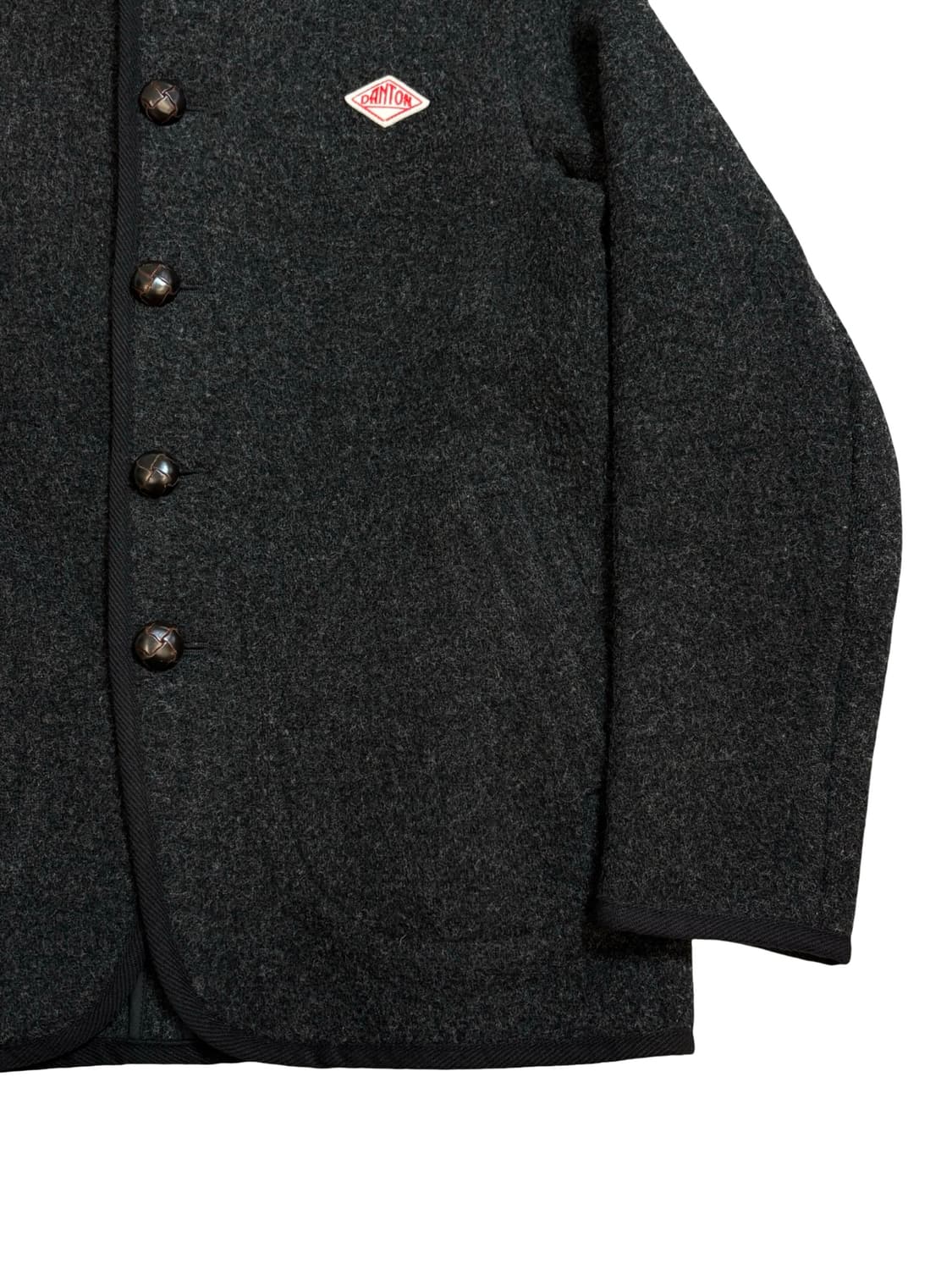 단톤 후드 울 코트 상품이미지3