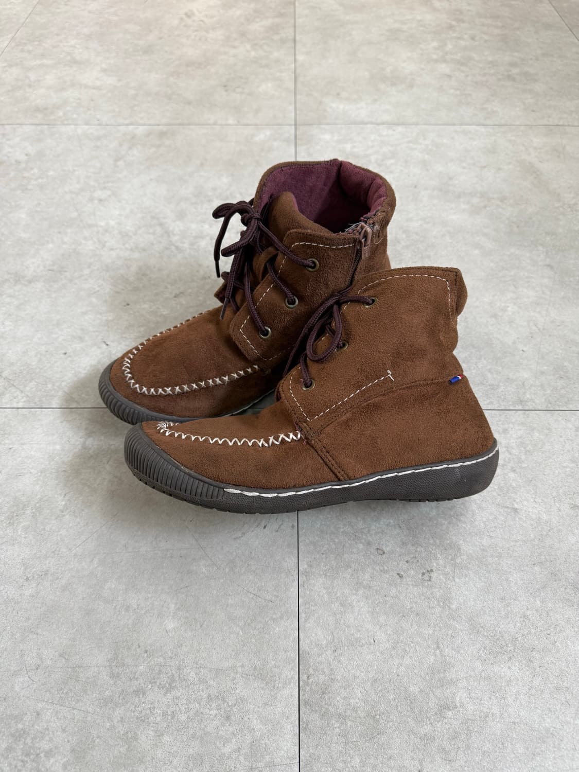 elle sport 스웨이드 모카신 상품이미지2