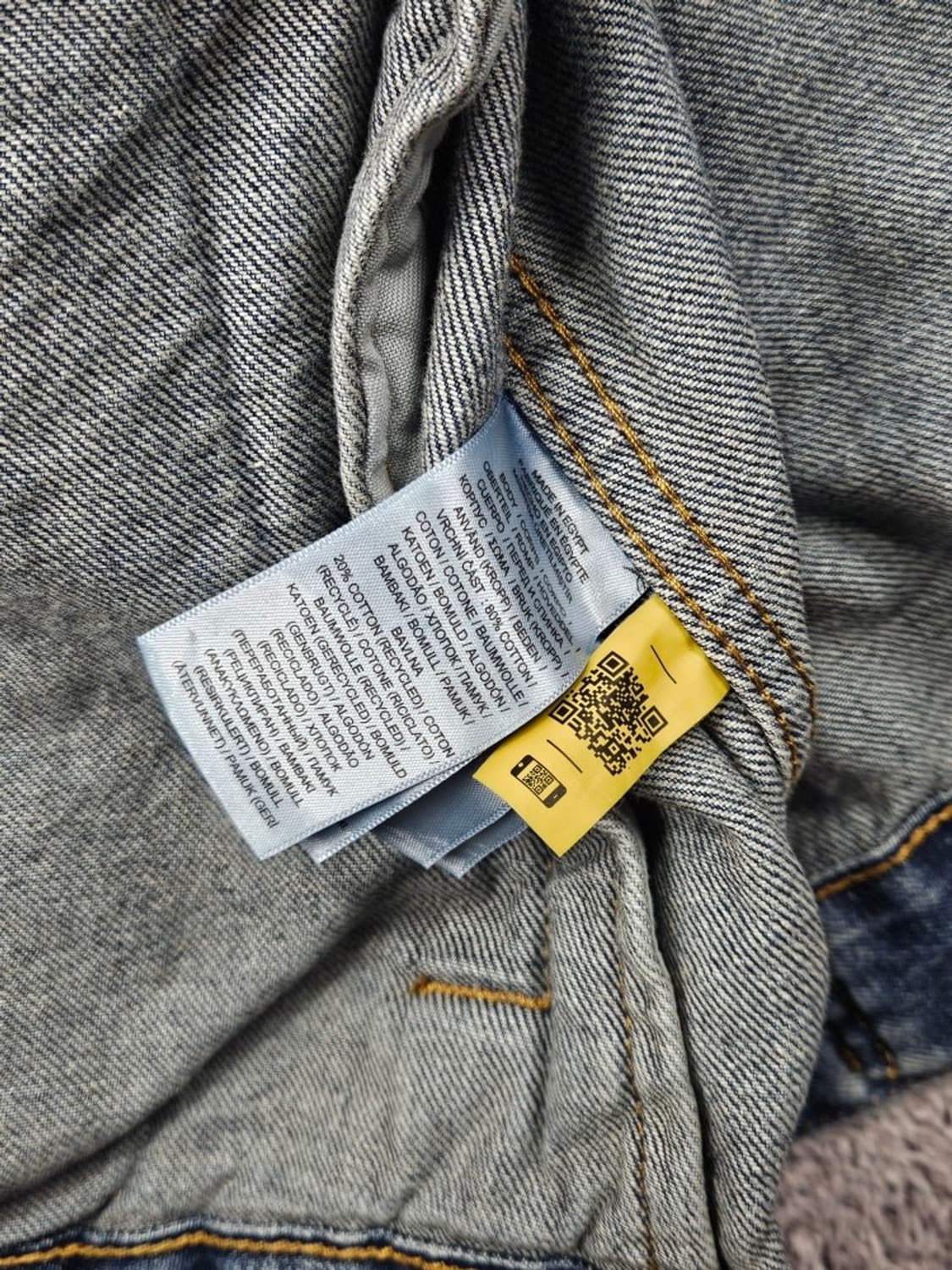 폴로 데님앤서플라이 워싱 데님 트러커 자켓 ( 3XL ) / 11667 상품이미지9