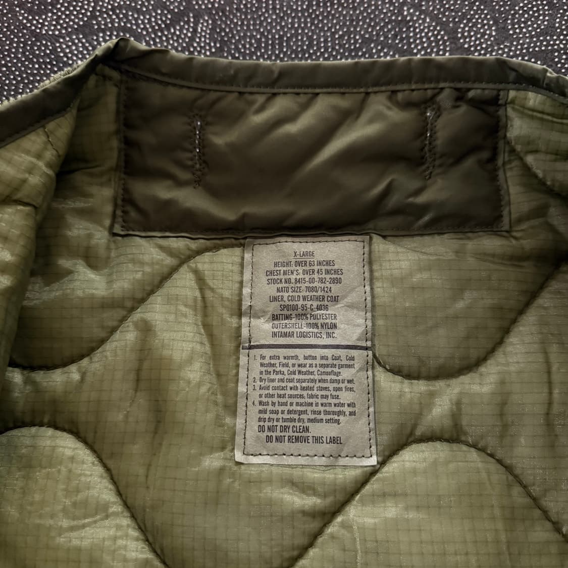 [military] 밀리터리 OG 미군 내피 - xl.1 상품이미지4