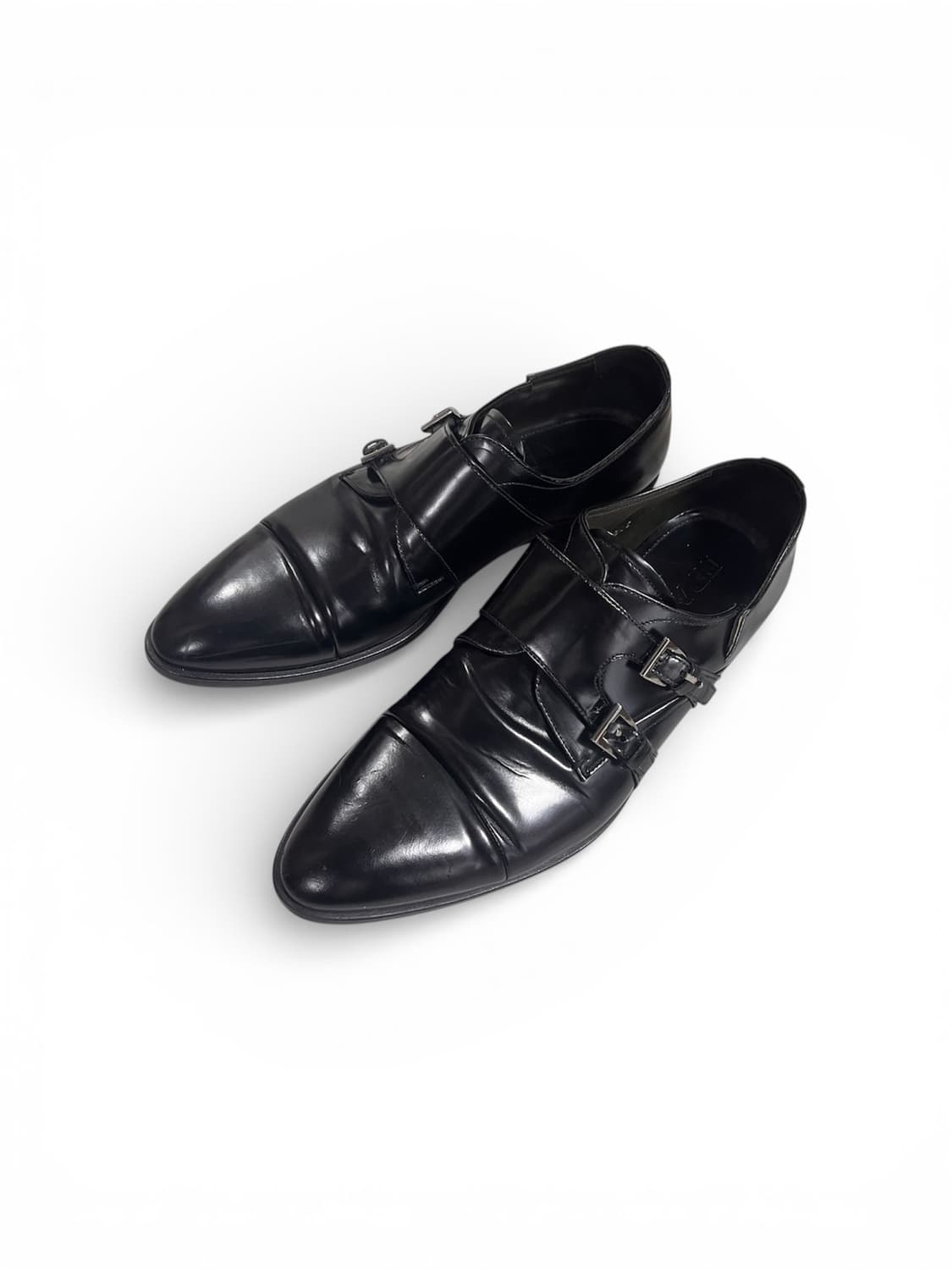 [275] 프라다 더블 몽크 스트랩 더비 슈즈 상품이미지1