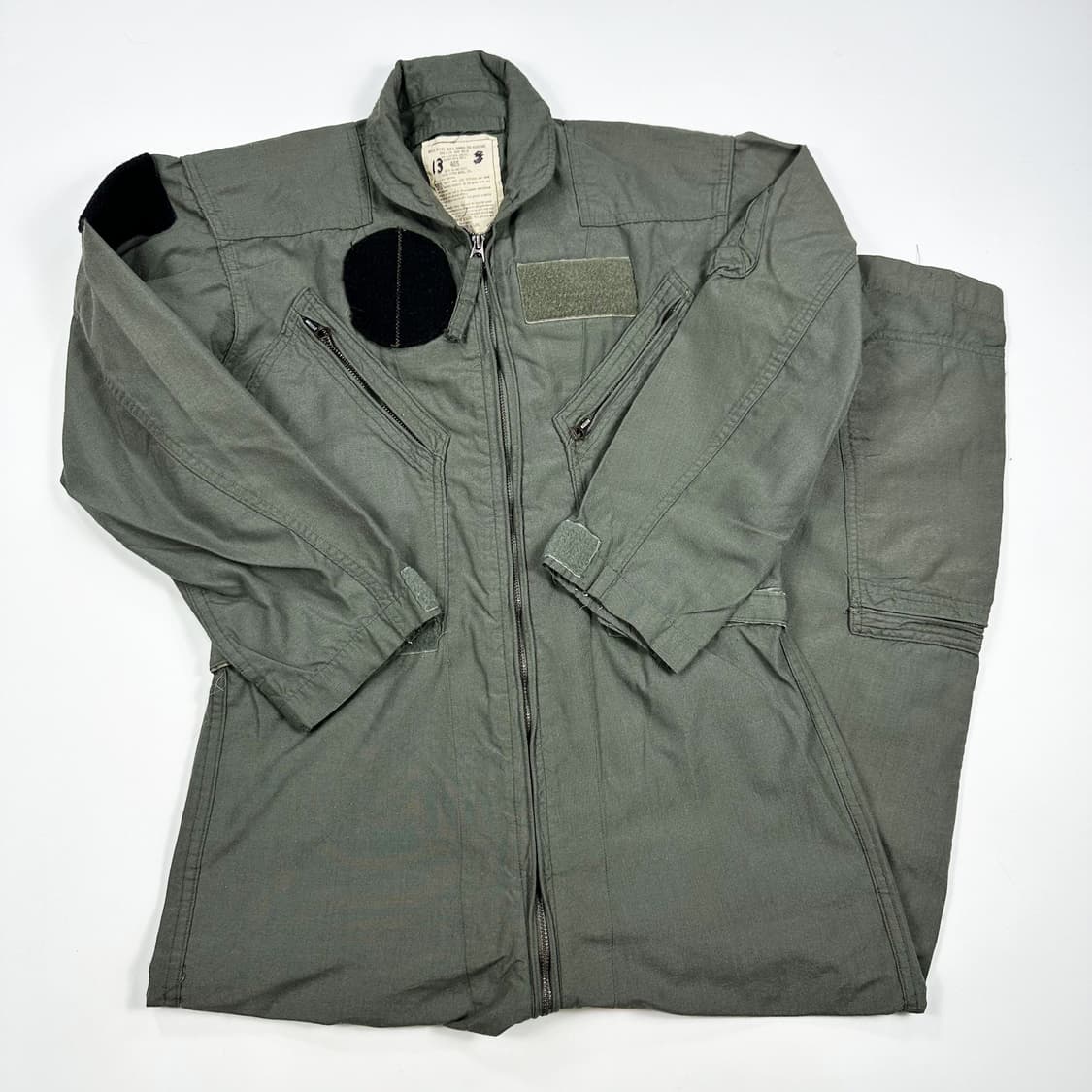 80년도 오리지널 US ARMY 미군 오버롤 점프수트 40s 상품이미지1