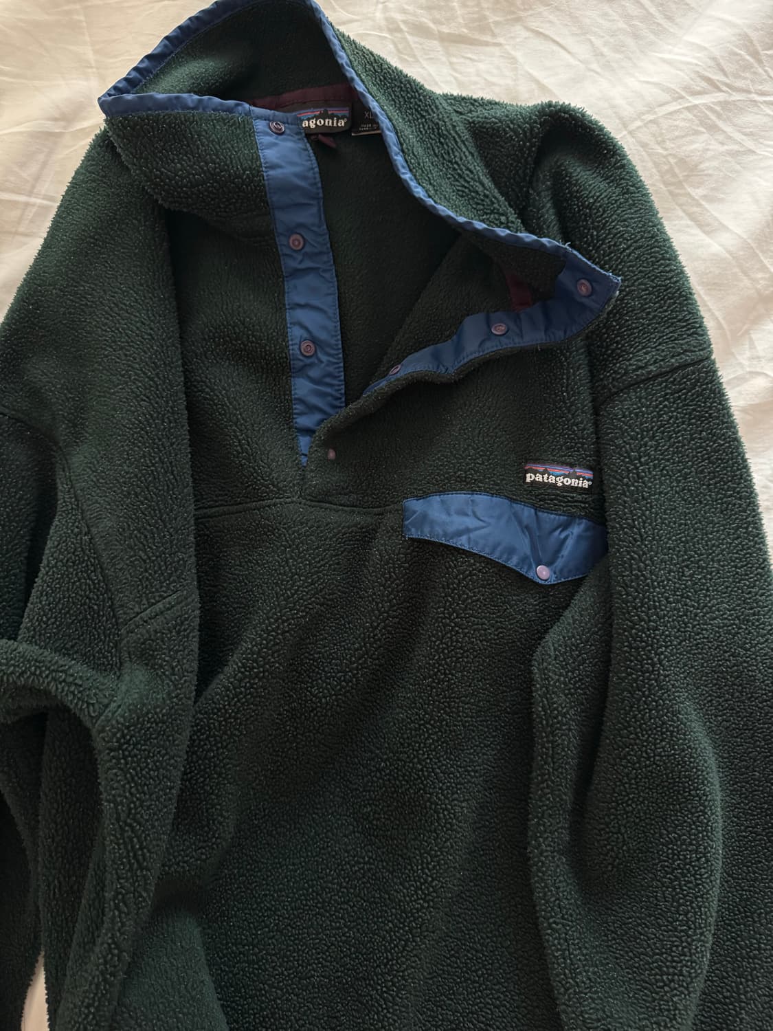 90s 파타고니아 신칠라 후리스 XL 눈없는 상품이미지1