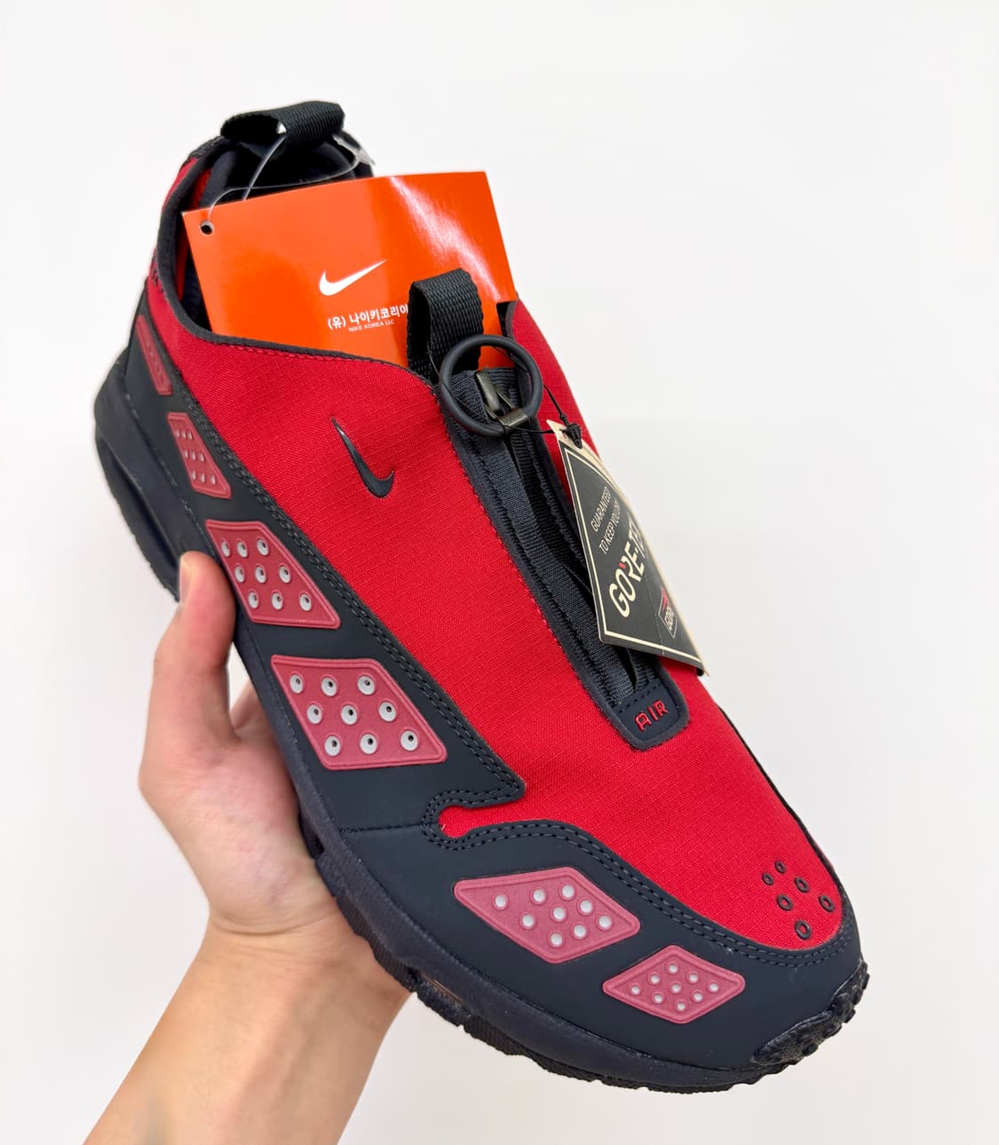 (275,280)(새상품)나이키 에어맥스 SNDR 고어텍스 파이어 레드 상품이미지3