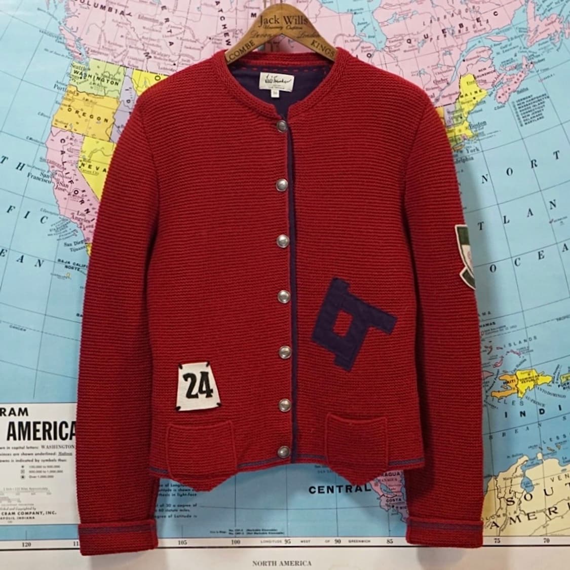 Luis Trenker 이태리 핸드메이드 패치워크 자켓 상품이미지1