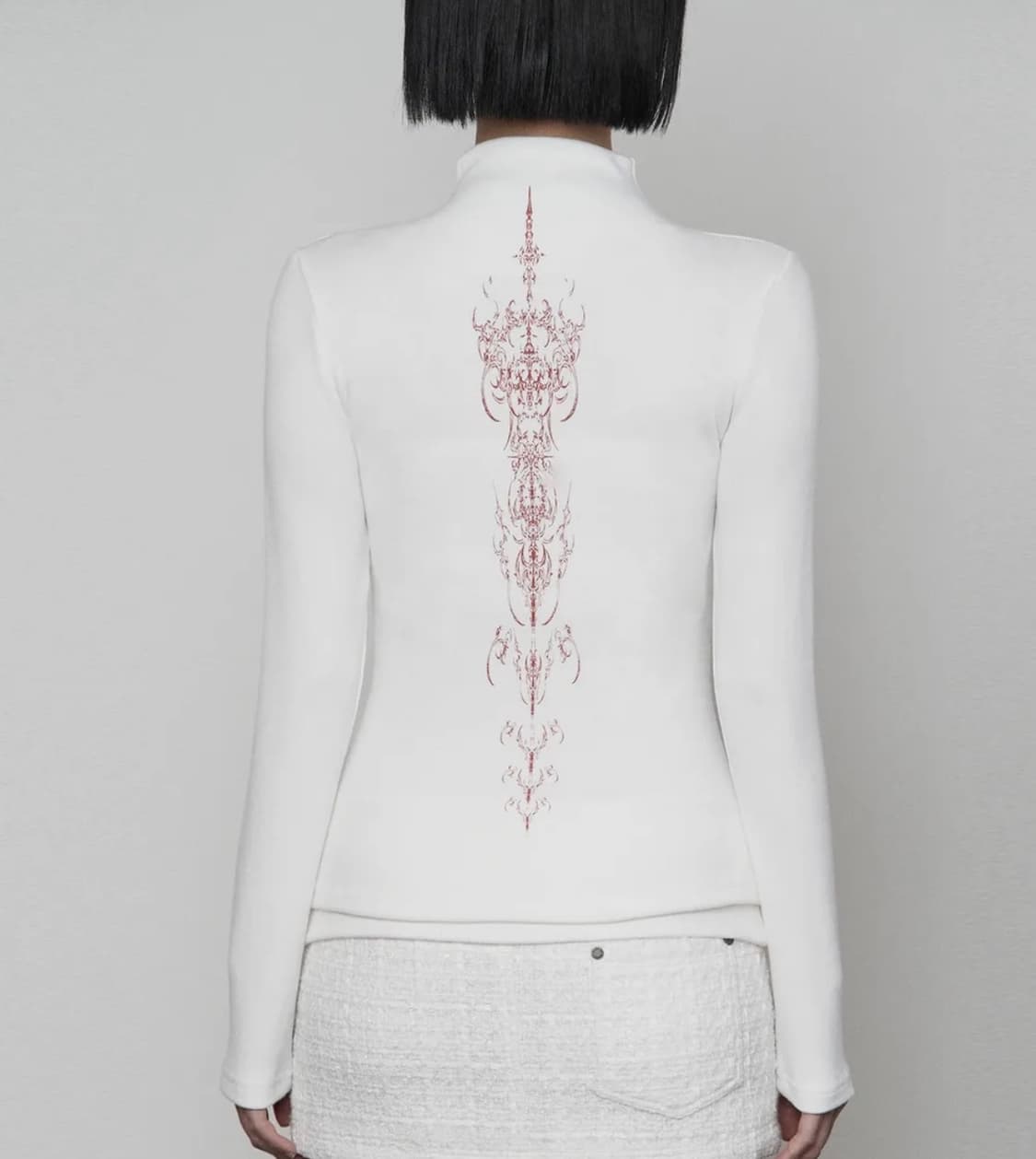 에트오소메 Pocket Half-turtleneck long sleeve 상품이미지1