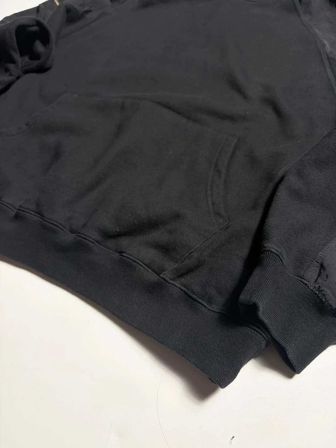 오와이 OY 패널 컨트레스트 포켓 후드티 R2269 상품이미지5