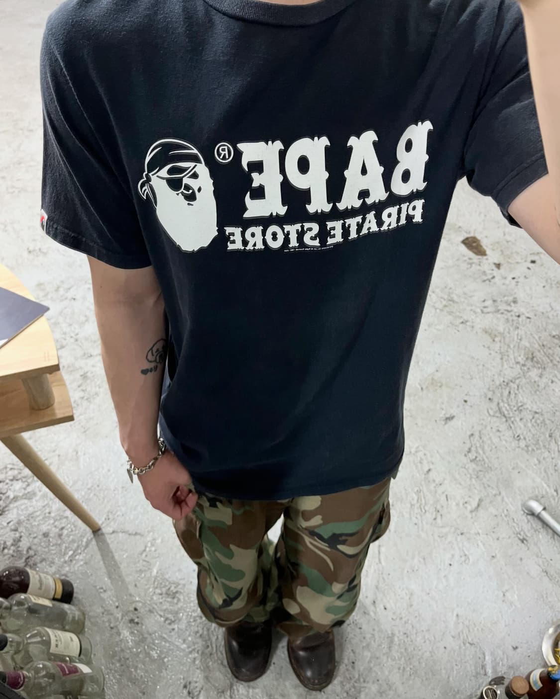 2009 Bape pirate tee 상품이미지1