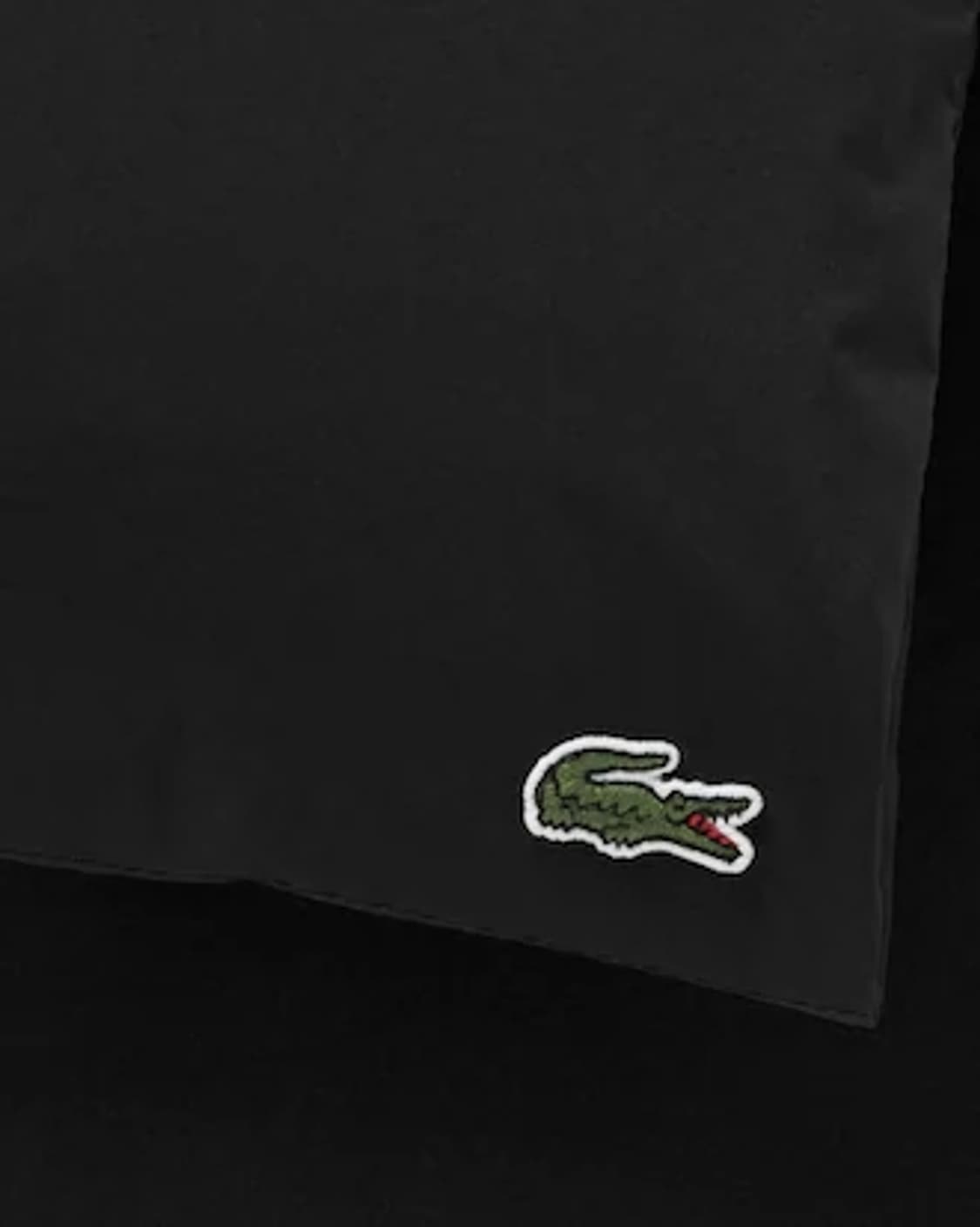 라코스테(Lacoste) 구스다운 패딩 머플러 블랙 새제품급 상품이미지3