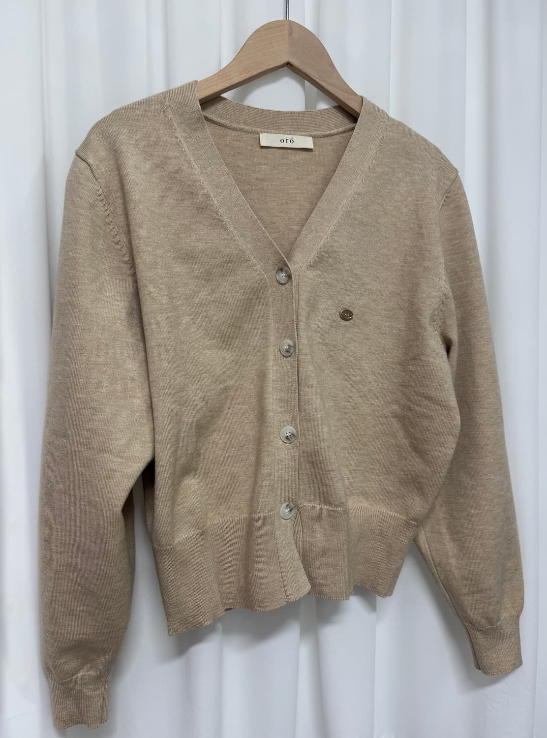 [새상품] oro 오로 비스코스 가디건 상품이미지4