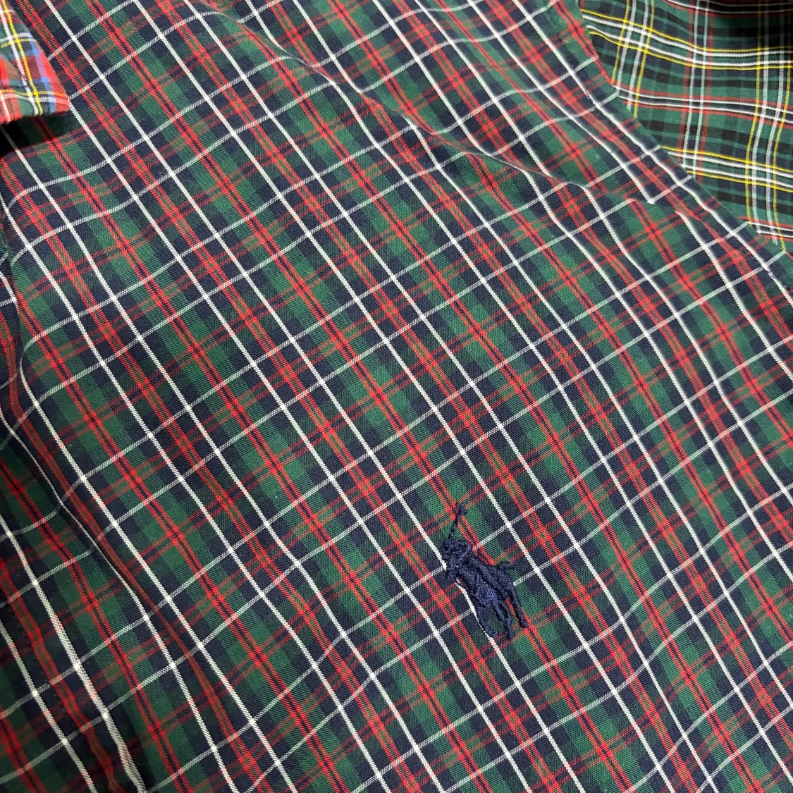 폴로 랄프로렌 커스텀핏 패치워크 셔츠 상품이미지4