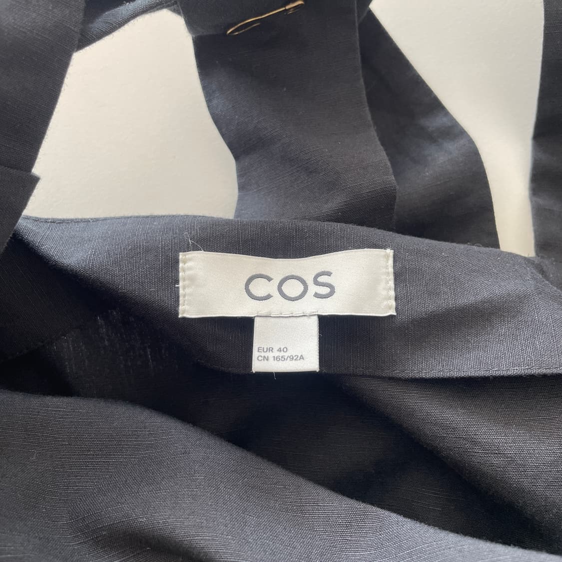 코스 블랙 끈나시 원피스 상품이미지7