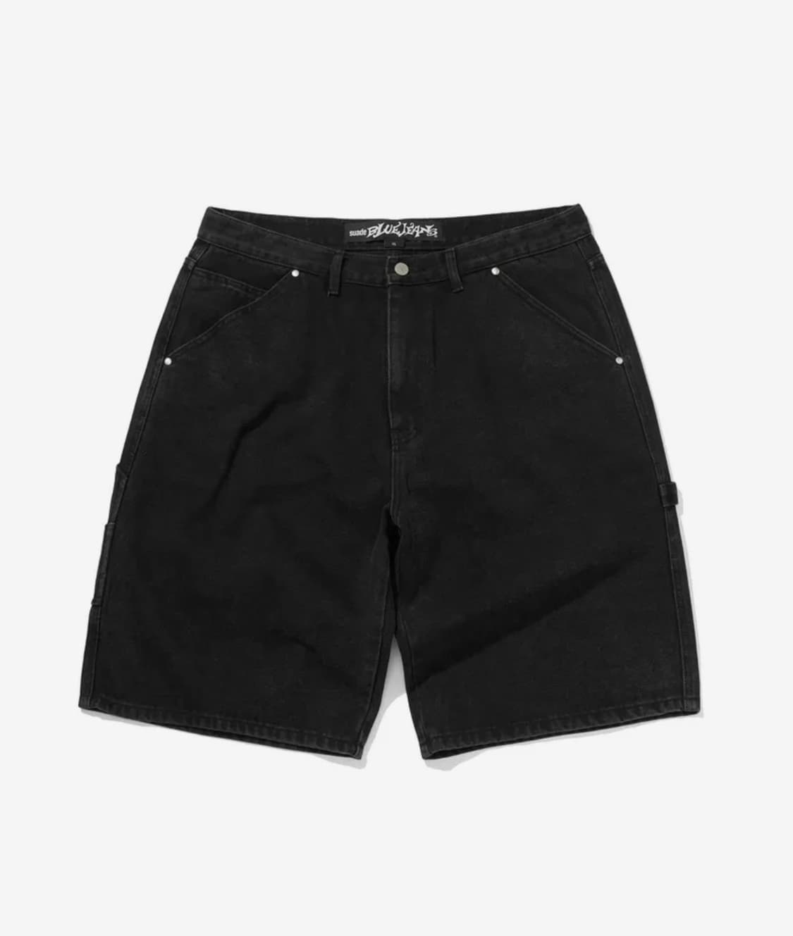 CARPENTER DENIM SHORTS [BLACK] 상품이미지2