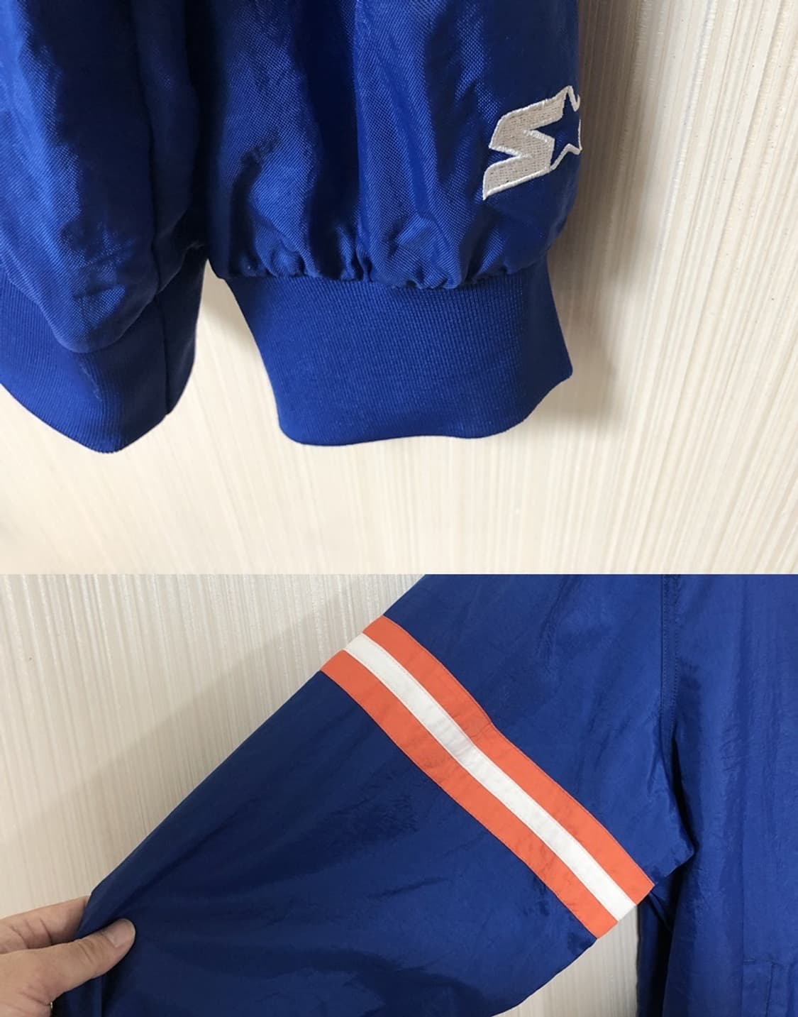 NBA 스타터 뉴욕닉스 하프집업 풀오버 웜업자켓 XL 상품이미지7