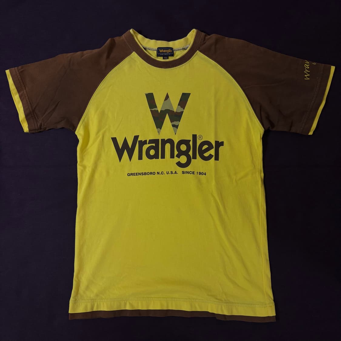 Wrangler Logo Raglan Tee 상품이미지1