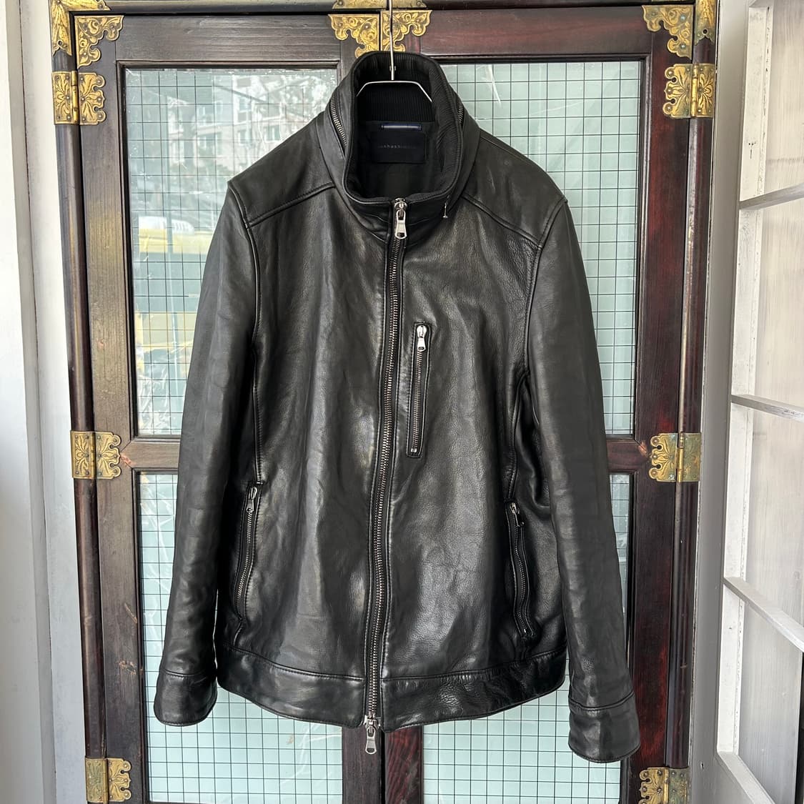 Junhashimoto 램스킨 레더 자켓 상품이미지1
