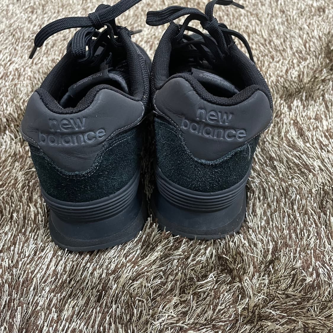뉴발란스 New Balance 574 블랙 스니커즈 275 상품이미지4