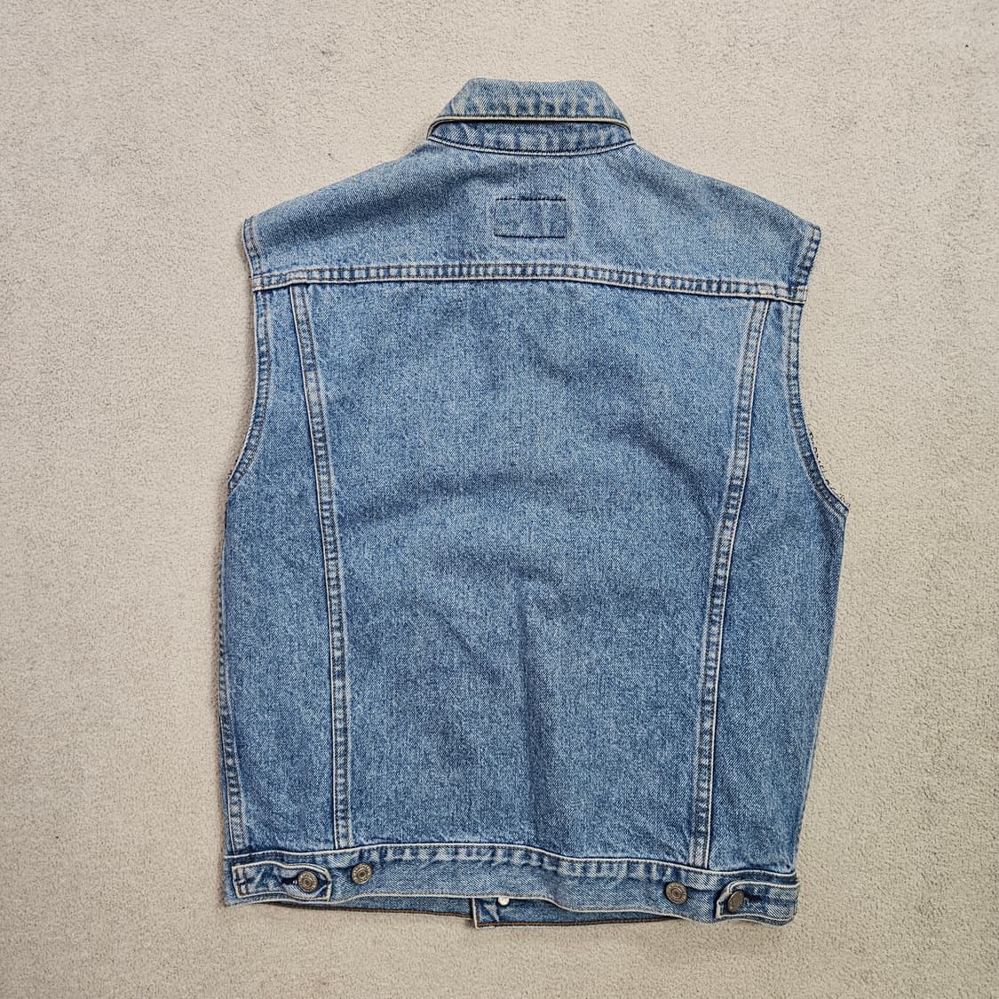 90s 리바이스 데님 베스트 M 상품이미지2