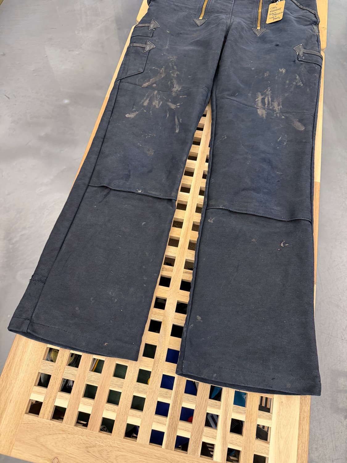 80s GERMANY LOGGER MOLESKIN 블랙몰스킨팬츠 상품이미지6