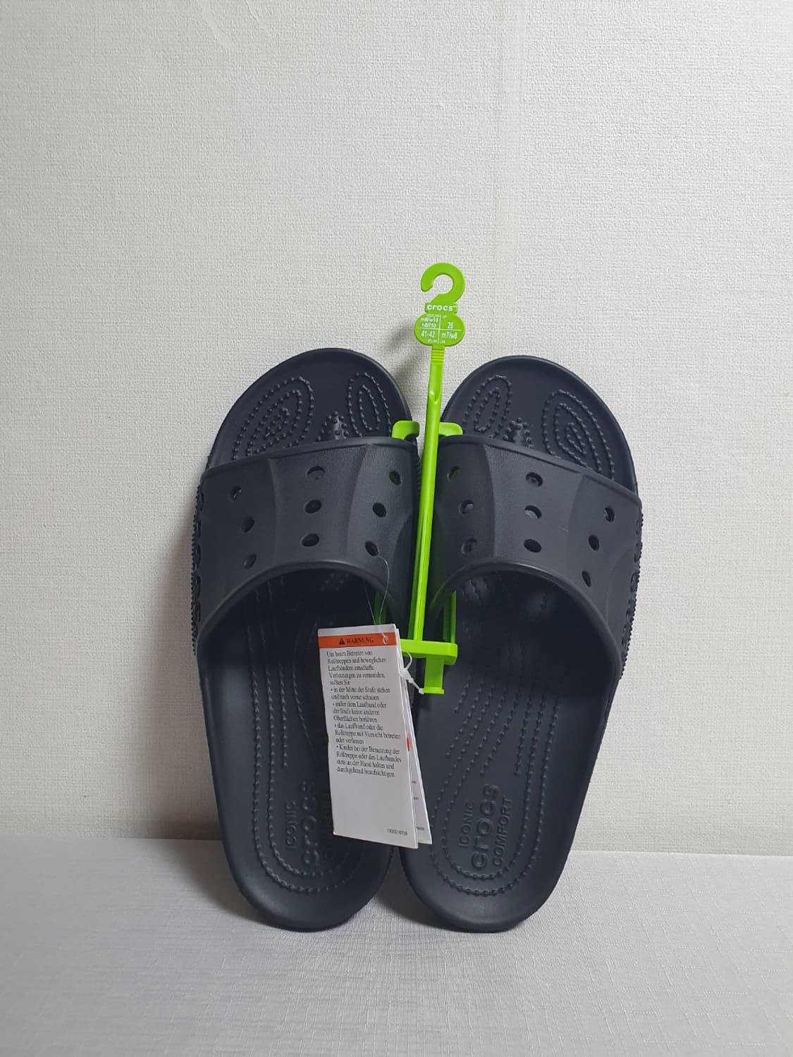 크록스 바야2 슬라이드 블랙 260mm 새상품 슬리퍼 상품이미지1