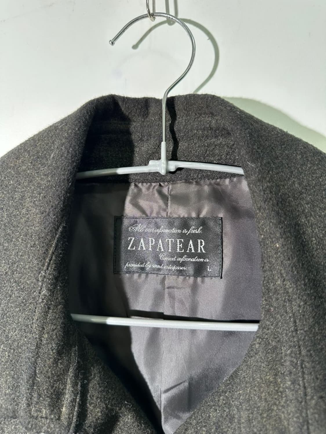 zapatear 울 피코트 자켓 상품이미지2