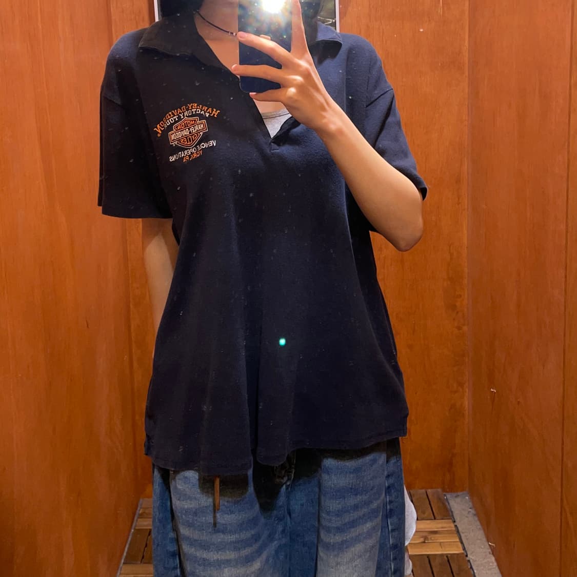 Harley Davidson 할리 데이비슨 카라 반팔티    상품이미지3