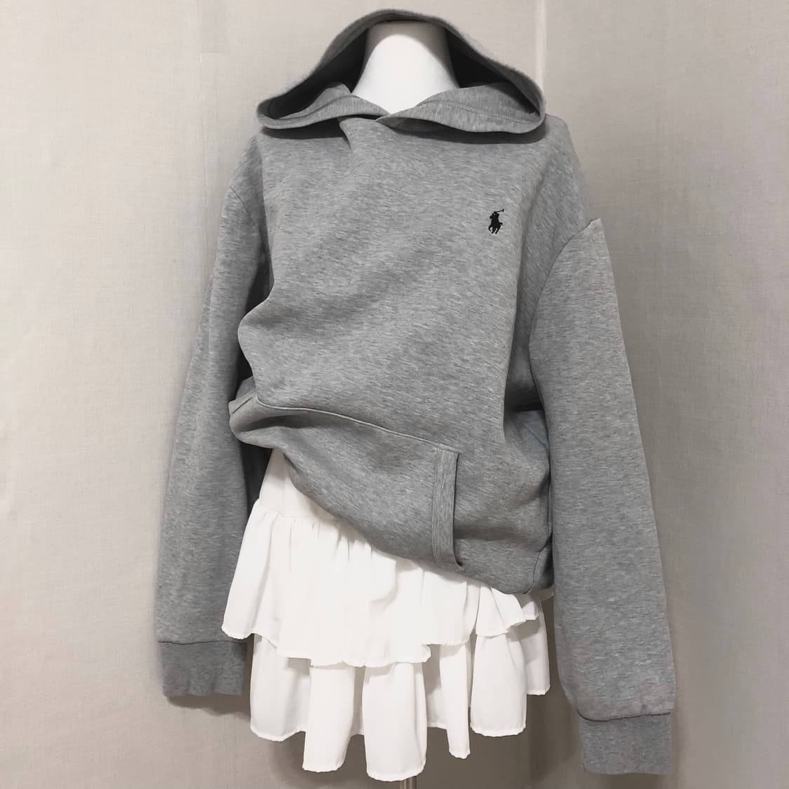 폴로 그레이 아방 후디 XL  상품이미지1