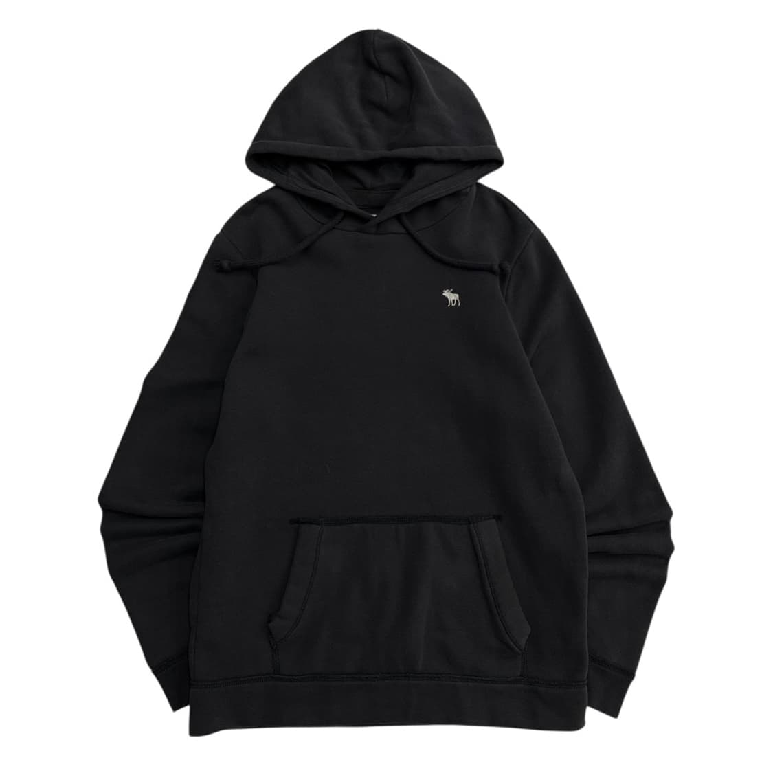 아베크롬비 순록로고 차콜 후드 L 상품이미지2