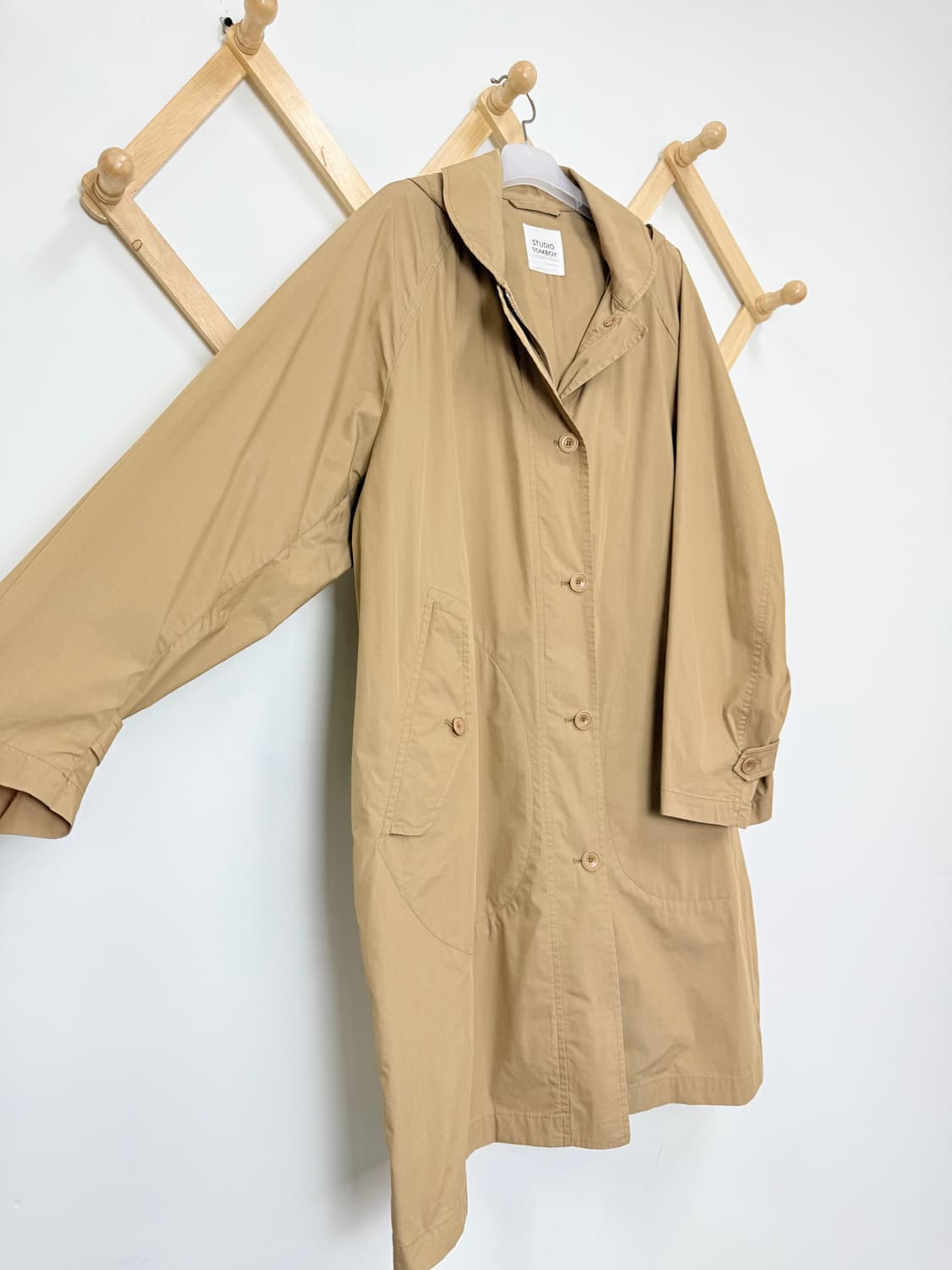 스튜디오톰보이 후드 트렌치 상품이미지3
