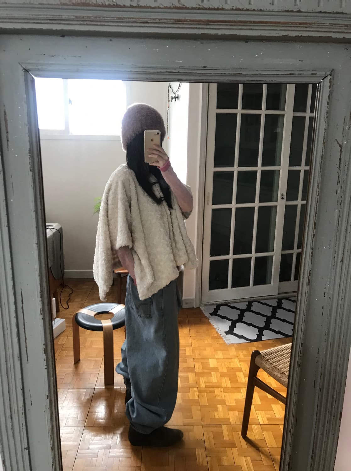  vintage fur beanie  상품이미지5