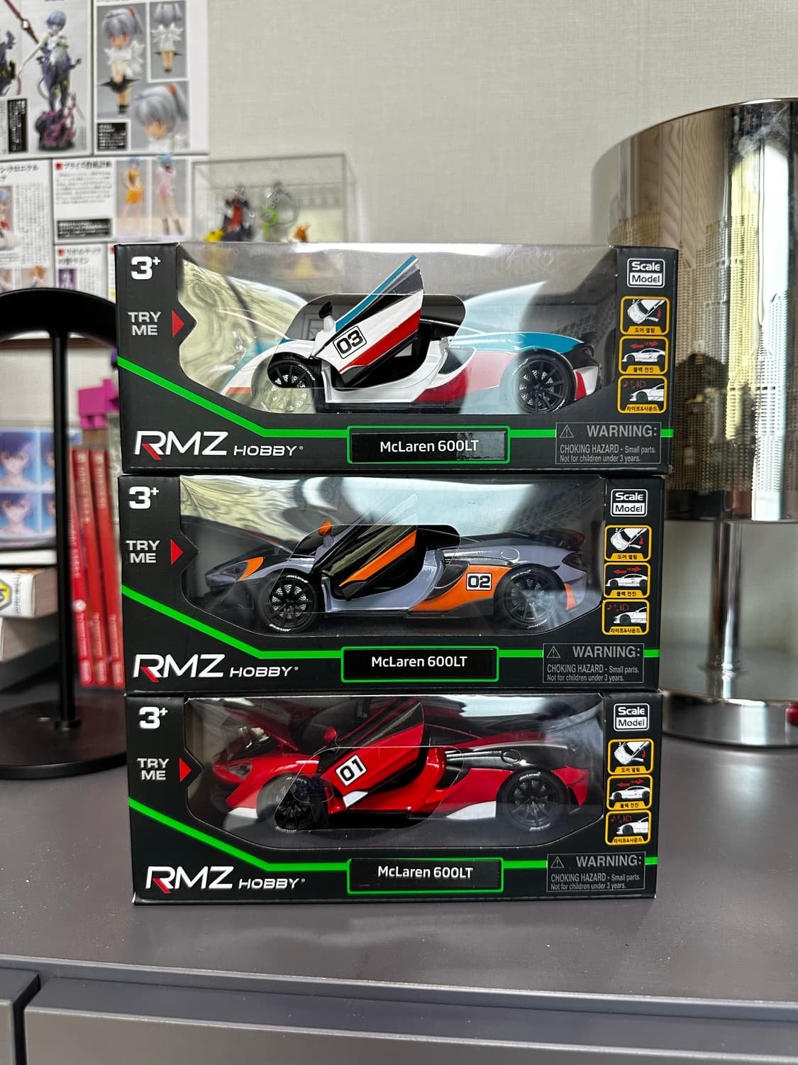 RMZ Hobby 맥라렌 600LT 다이캐스트 3개 상품이미지1