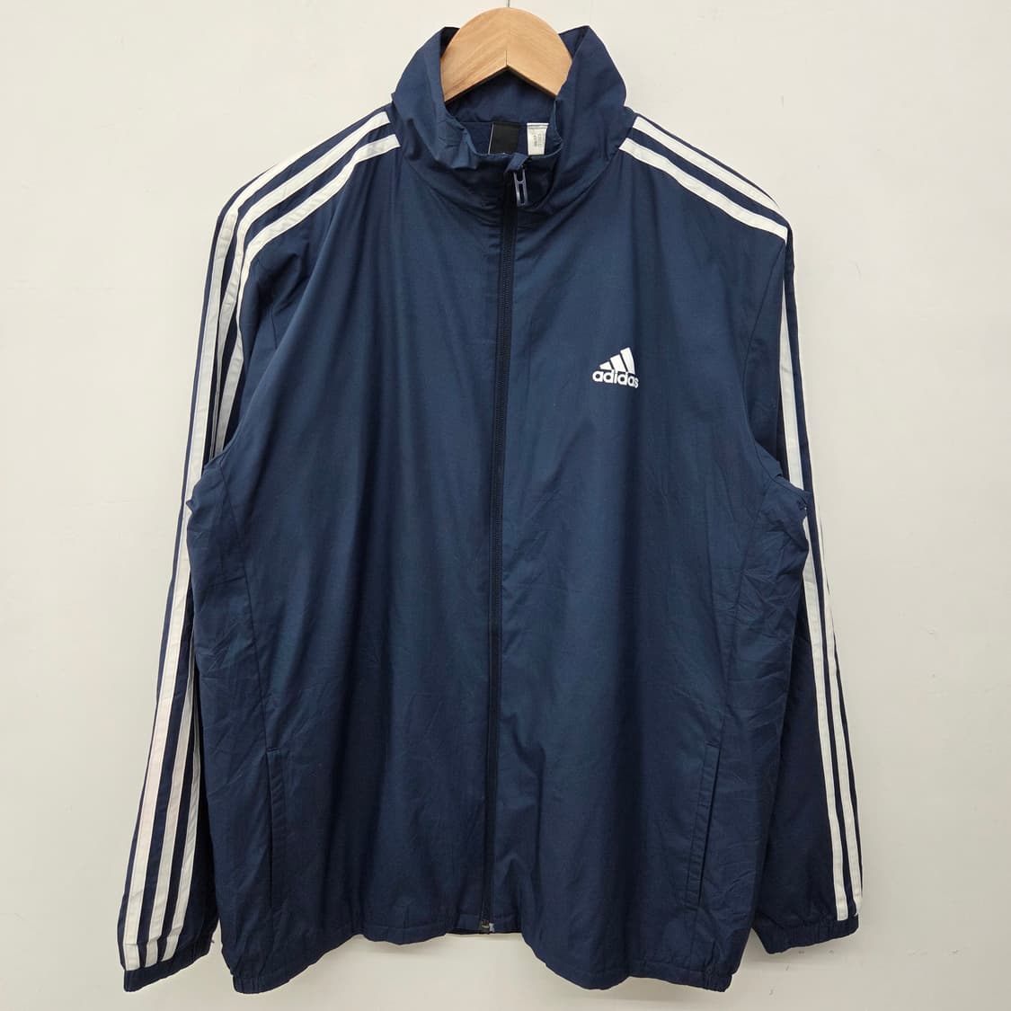 아디다스 네이비 삼선 트랙 자켓 남L 상품이미지2