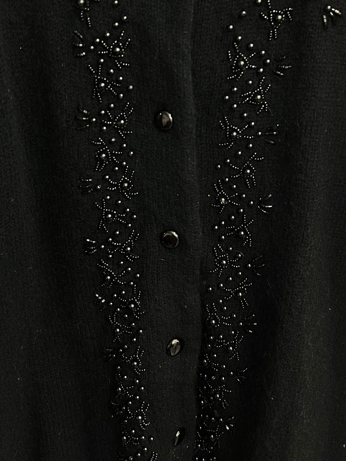 Beeds detail cardigan 상품이미지3