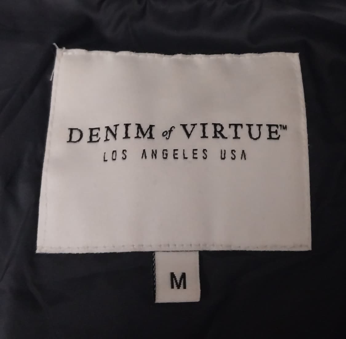 USA Denim of Virtue 하이넥 패딩 M (66반까지) 상품이미지5