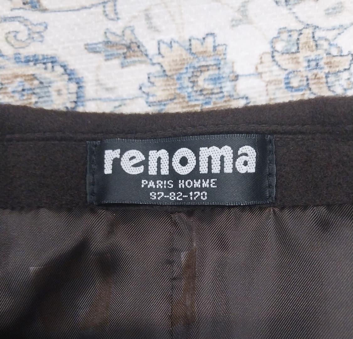 레노마 울 / 캐시미어 브라운 블레이져 상품이미지3