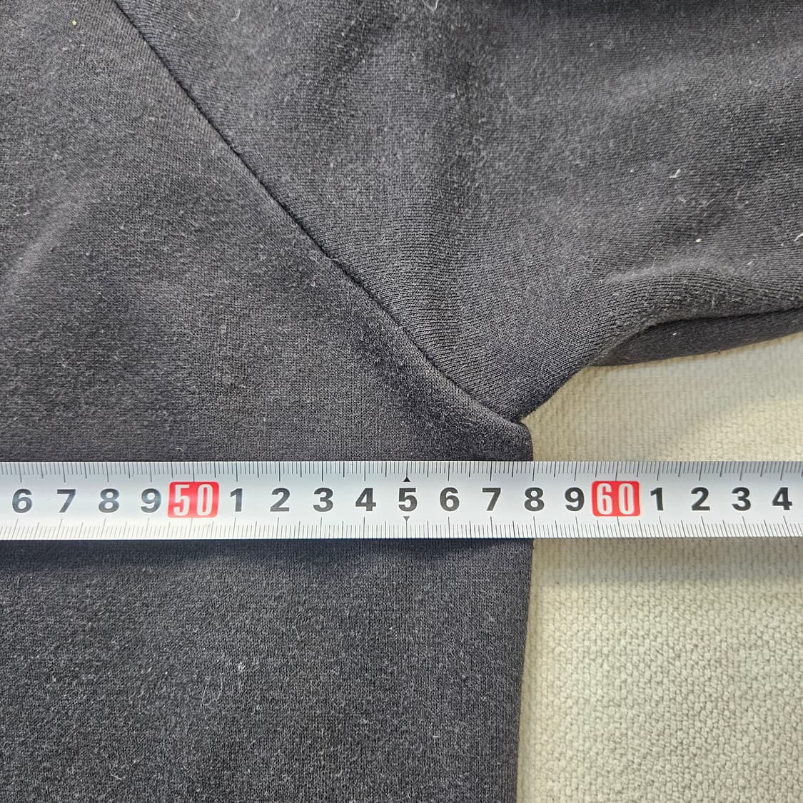 실측확인 아디다스 삼선 블랙 맨투맨 0323Y 상품이미지4