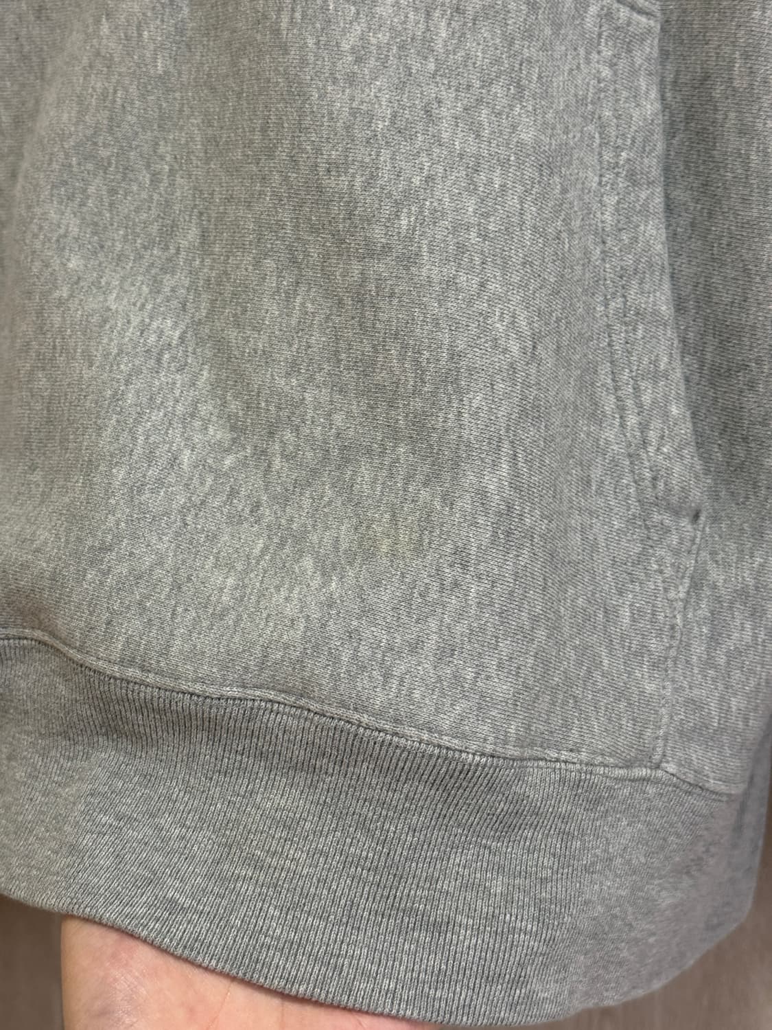 갭 오버핏 그레이 후드 상품이미지7