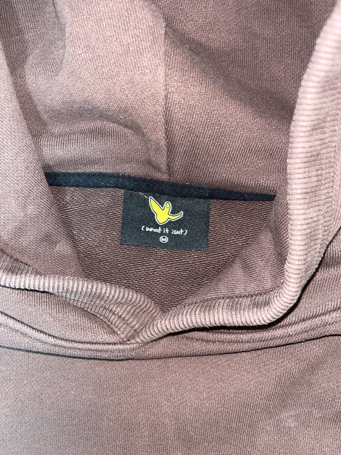 🔥희귀) 와릿이즌 후드티 브라운 상품이미지3