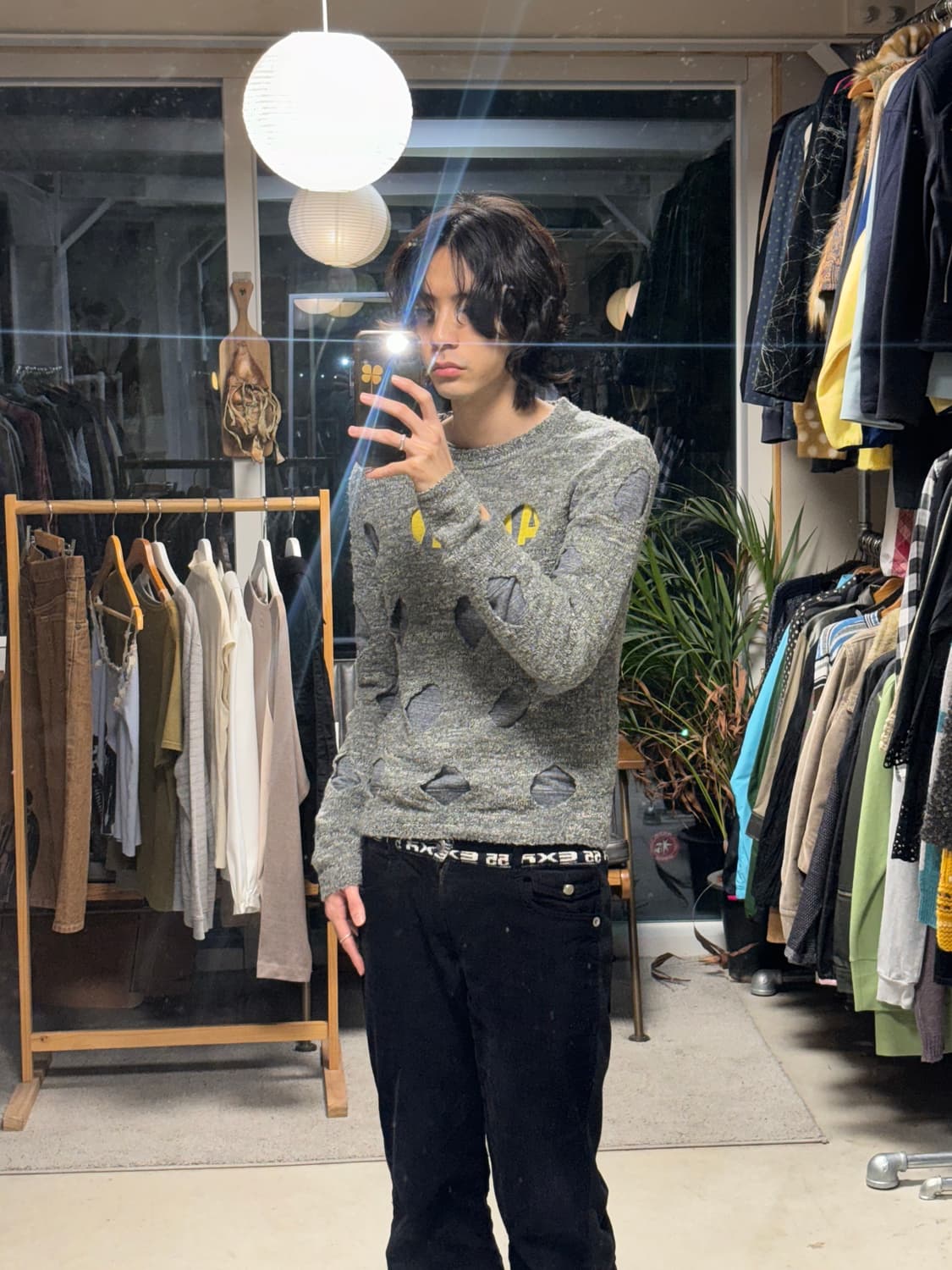 Le-fluy 데미지 니트 상품이미지4