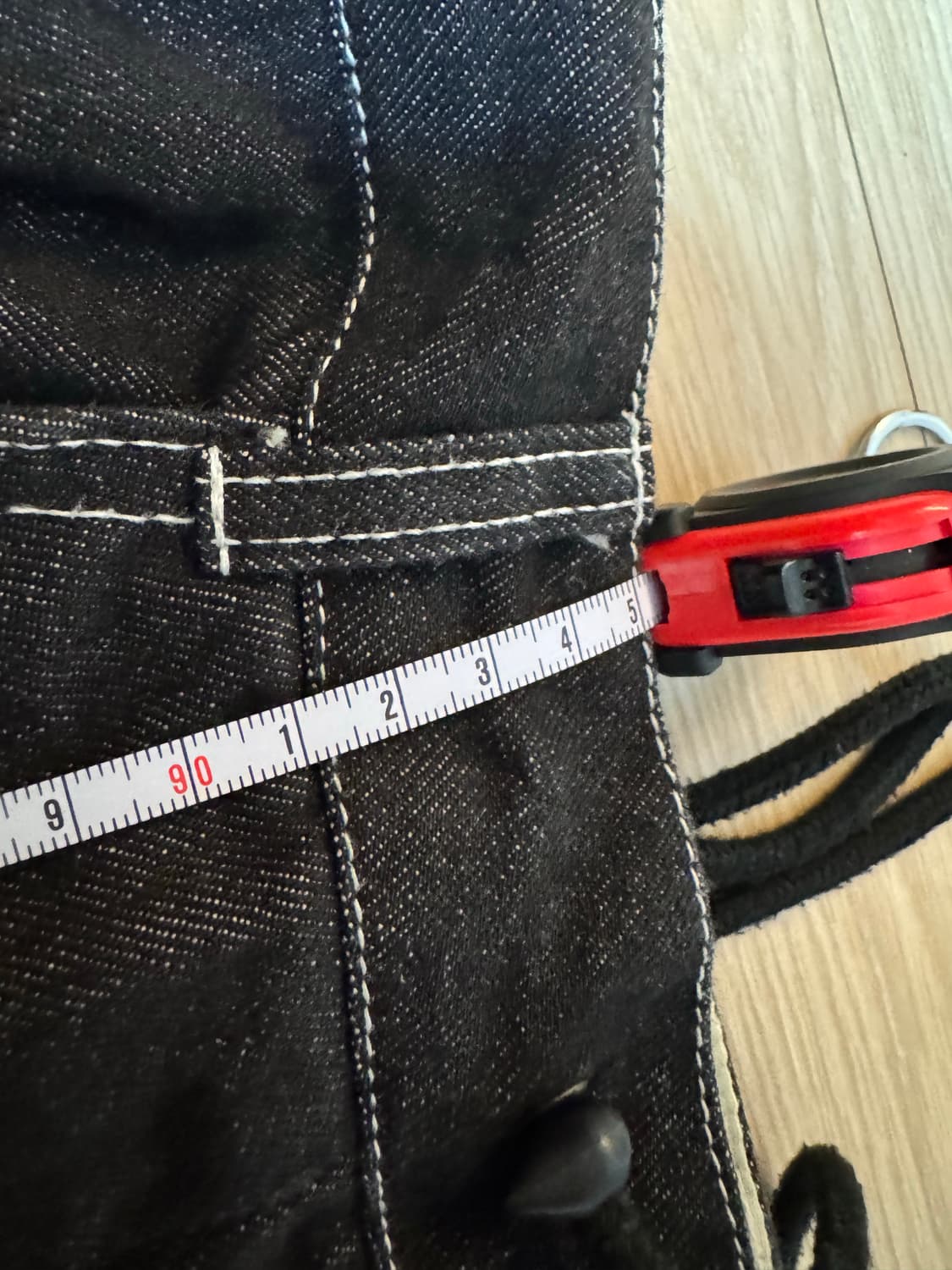 코스테스 벌룬핏 데님 블랙 상품이미지5