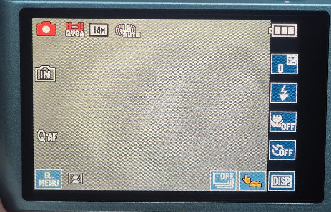 빈티지 디카) 파나소닉 루믹스 Fx70 스카이 블루 판매 상품이미지5