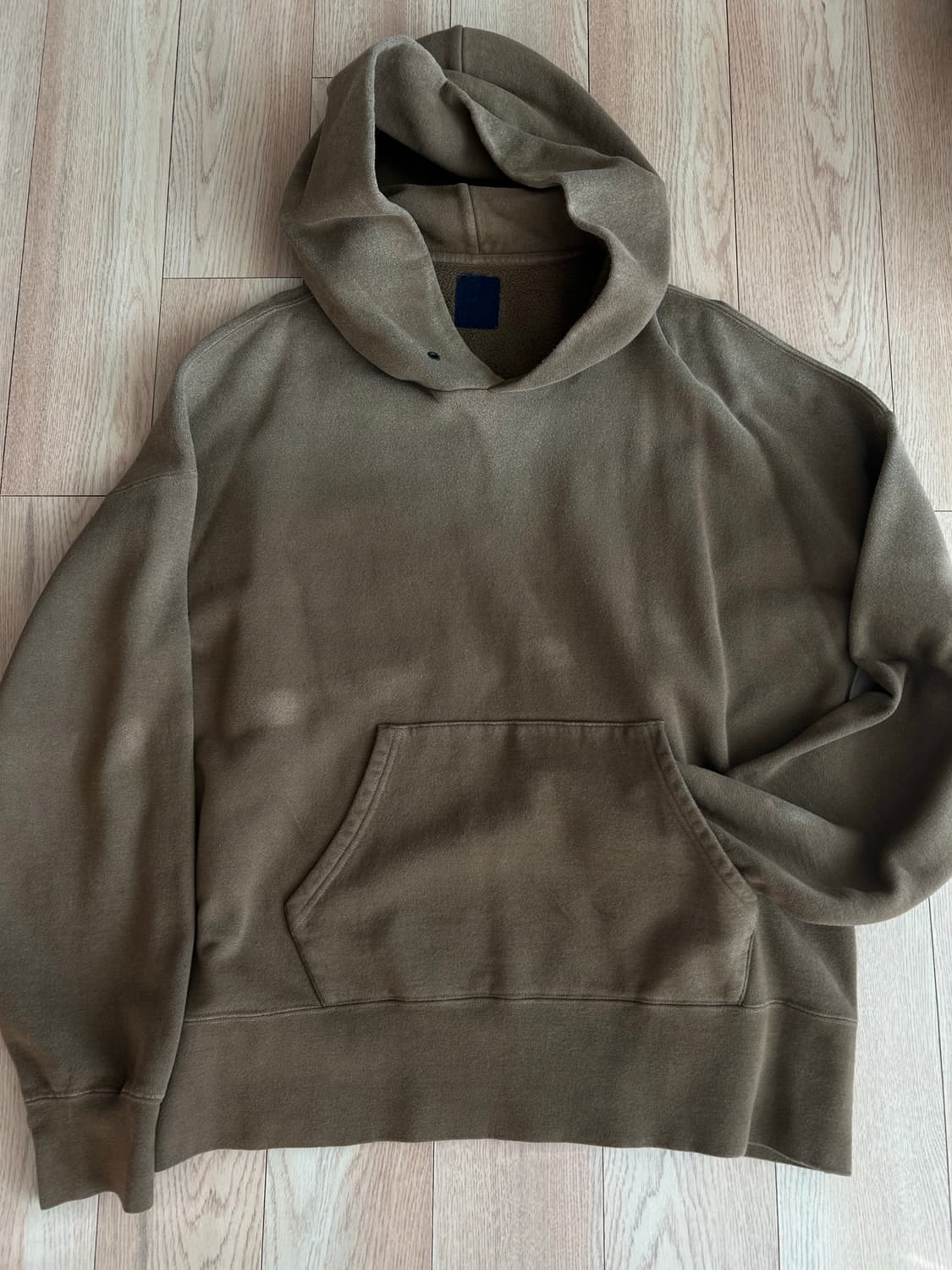 비즈빔 가먼트 다이드 후디 Court Hoodie P.O DMGD 상품이미지7