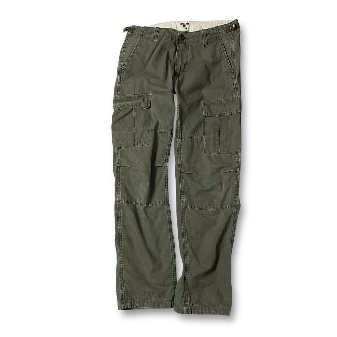 (30) 칼하트 wip 카키 카고 코튼 팬츠 상품이미지1