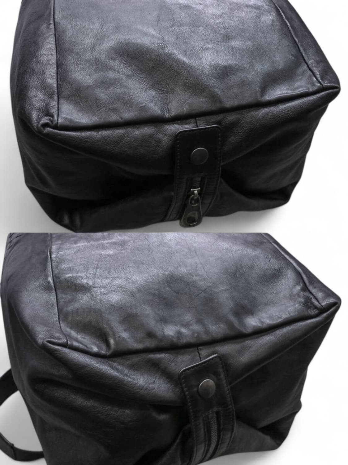 보테가베네타 인트레치아토 가죽 보스톤백 블랙 상품이미지8