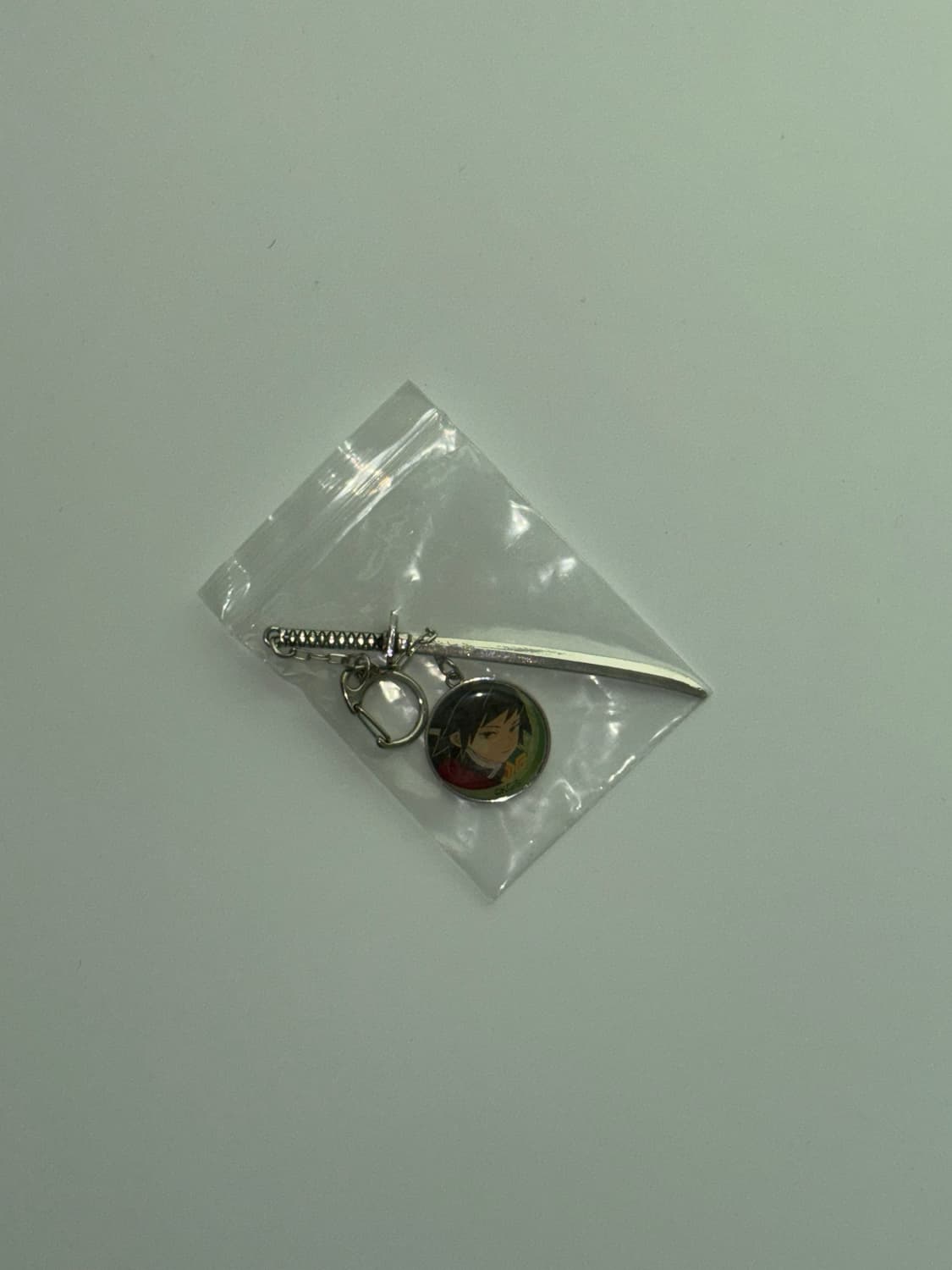 귀멸의칼날 점프샵 일륜도 키링 [기유] 상품이미지1