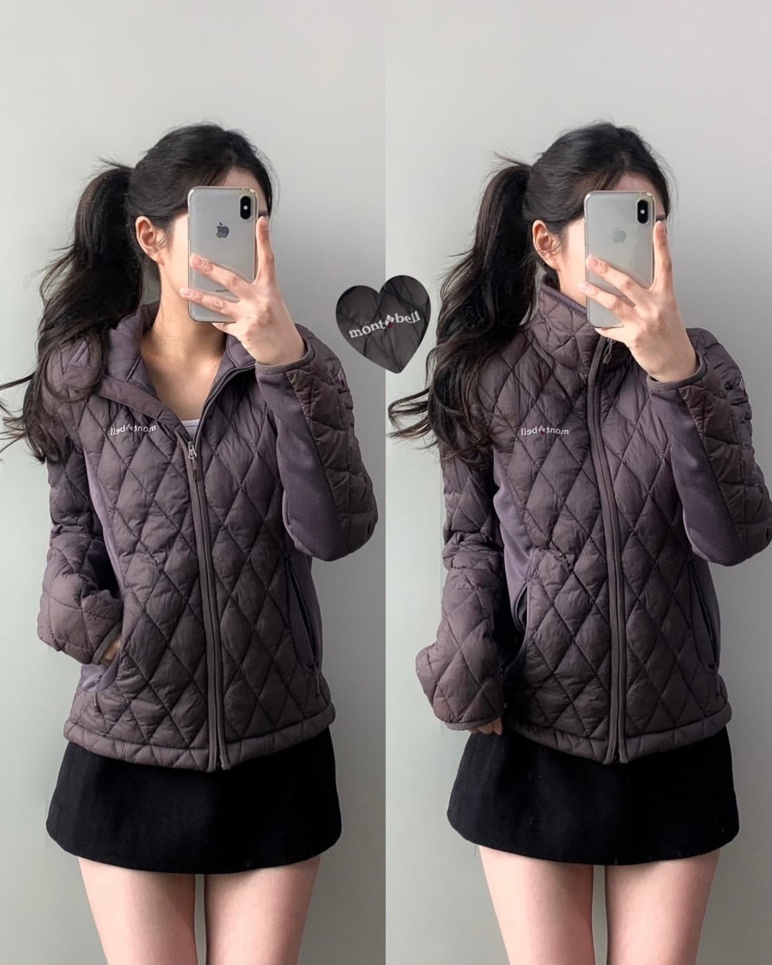 몽벨 경량 패딩 상품이미지1