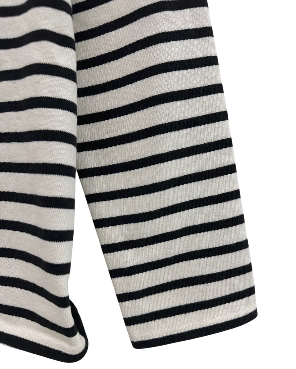 세인트제임스 롱슬리브 긴팔티 화이트&블랙 (여성M) 상품이미지6